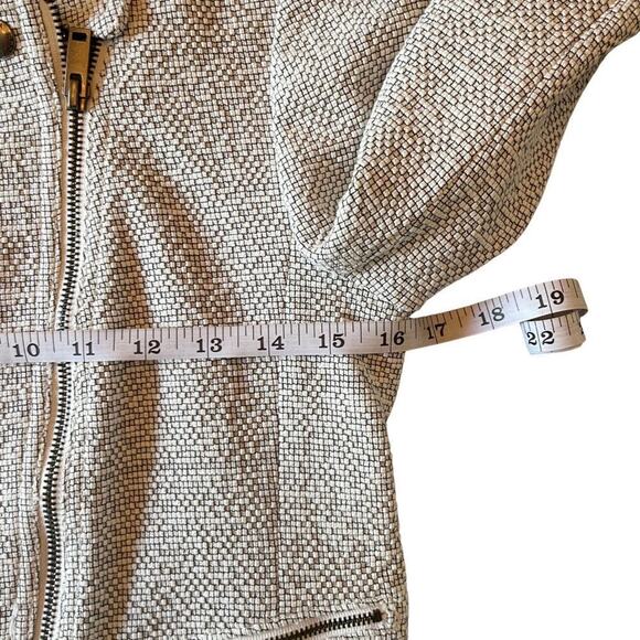 Banana Republic Textured Moto Jacket NWT Size 4 | $165 Retail - Picture 8 of 12